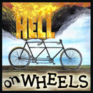 Hell on Wheels - To behave in a wild, aggressive or mean way.This idiom came about when the Union Pacific Railroad was built in the 1860’s. As the track was built and extended, the last town was packed up and put on the freight cars. This carried the workers, gamblers, prostitutes, preachers, and any other followers as well as tents and all belongings to the next stop on the line.  